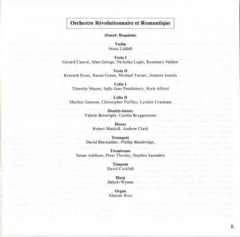 CD John Eliot Gardiner: Requiem (Original Orchestration) - Choral Works = Œuvres Chorales: Debussy - Saint-Saëns - Ravel - Fauré