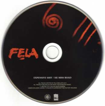 CD Fela Kuti: Expensive Shit / He Miss Road