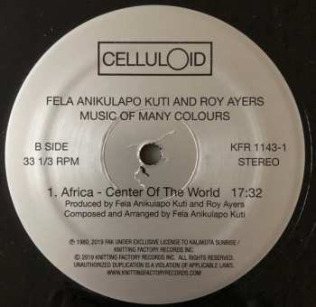 LP Fela Kuti: Music Of Many Colours