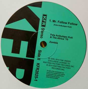 LP Fela Kuti: Zombie