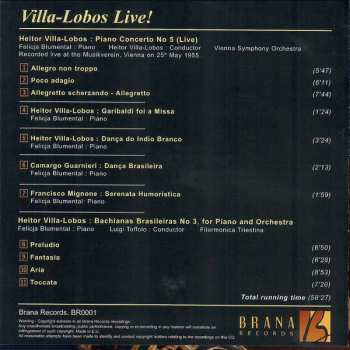 CD Felicja Blumental: Villa-Lobos Live!