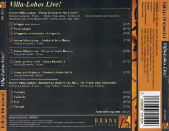 CD Felicja Blumental: Villa-Lobos Live!