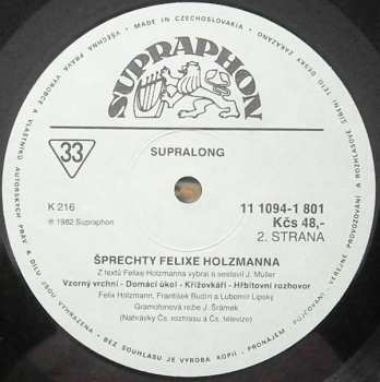 LP Felix Holzmann: Šprechty Felixe Holzmanna