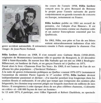 2CD FÉlix Leclerc: Le Québécois (1957-1962)