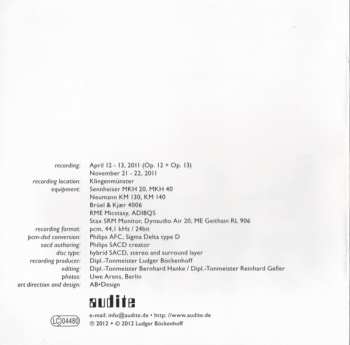 SACD Felix Mendelssohn-Bartholdy: Complete Chamber Music For Strings Vol. I