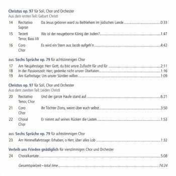 CD Felix Mendelssohn-Bartholdy: Psalmen Und Motetten, Oratorium Christus Op. 97
