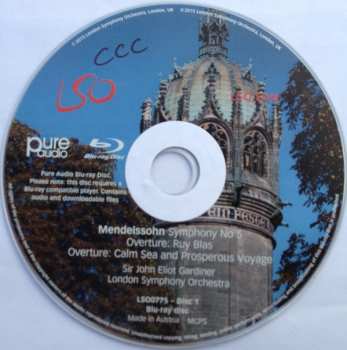 Blu-ray/SACD The London Symphony Orchestra: Symphony No 5 'Reformation'
