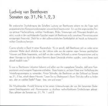 CD Ludwig van Beethoven: Klaviersonaten Opus 31