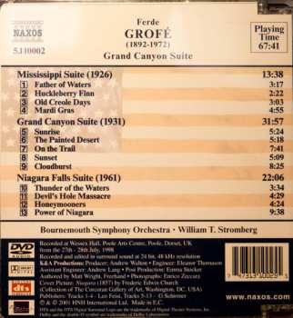 DVD Bournemouth Symphony Orchestra: Grand Canyon Suite / Mississippi Suite / Niagara Suite