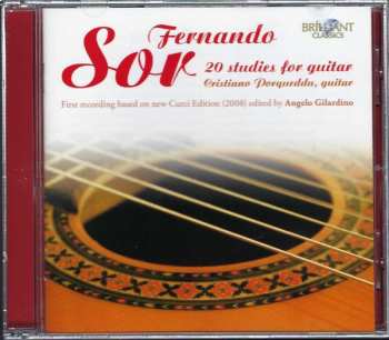 CD Fernando Sor: 20 Studies For Guitar