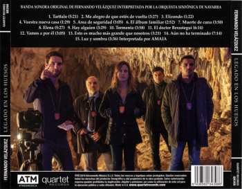 CD Fernando Velázquez: Legado En Los Huesos (Banda Sonora Original)