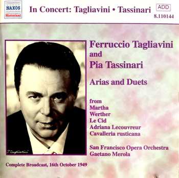 Album San Francisco Opera Orchestra: Arias And Duets / Complete Broadcast, 16th October 1949
