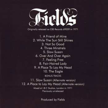 CD Fields: Fields