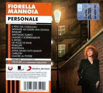 CD Fiorella Mannoia: Personale
