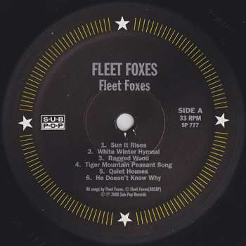 2LP Fleet Foxes: Fleet Foxes