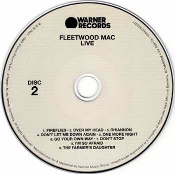 2LP/3CD/SP/Box Set Fleetwood Mac: Live DLX | LTD