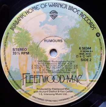 LP Fleetwood Mac: Rumours