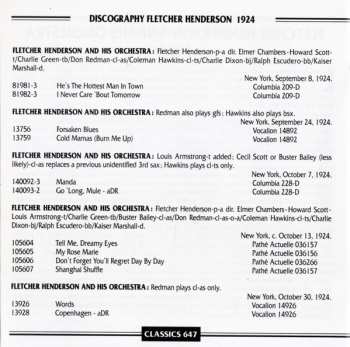 CD Fletcher Henderson And His Orchestra: 1924 Vol. 3