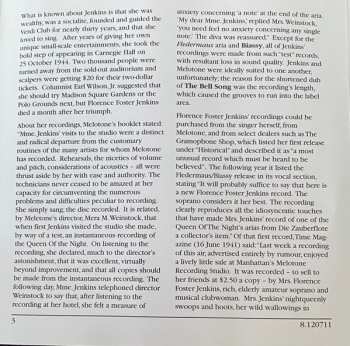 CD Florence Foster Jenkins: Murder On The High Cs - Original Recordings 1937-1951