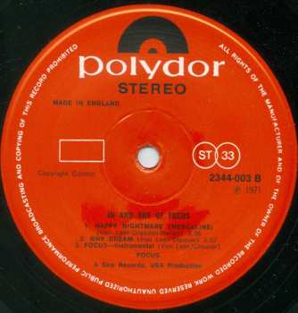 LP Focus: In And Out Of Focus