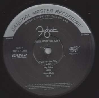 LP Foghat: Fool For The City LTD | NUM