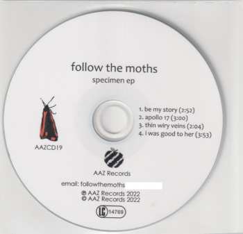 CD Follow The Moths: Specimen EP