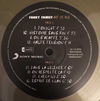 2LP Fonky Family: Art De Rue CLR