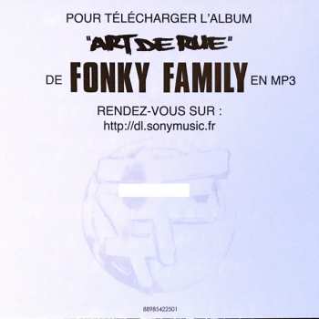 2LP Fonky Family: Art De Rue CLR