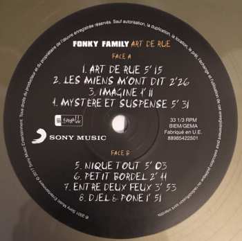 2LP Fonky Family: Art De Rue CLR