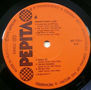 LP Fonográf: Country Album