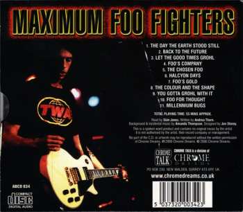 CD Foo Fighters: Maximum Foo Fighters (The Unauthorised Biography Of Foo Fighters) 