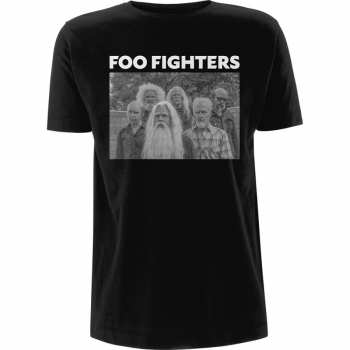 Merch Foo Fighters: Tričko Old Band Photo  S