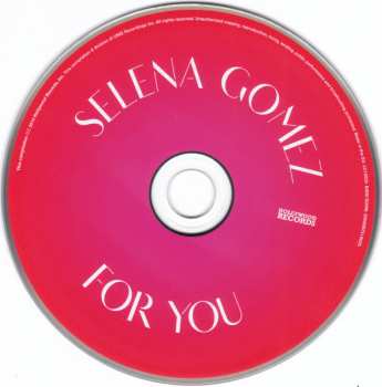 CD Selena Gomez: For You
