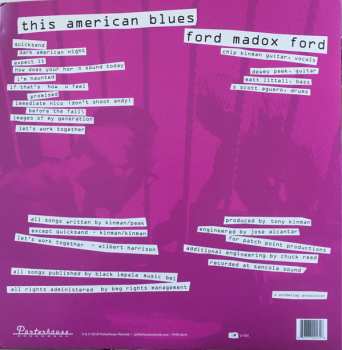 LP Ford Madox Ford: This American Blues LTD | NUM