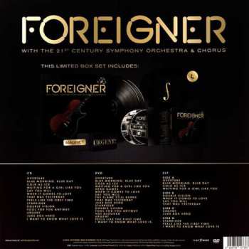 2LP/CD/DVD/Box Set Foreigner: The Hits Orchestral LTD