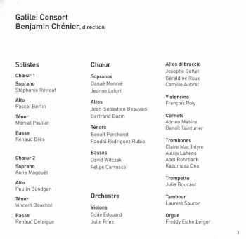 CD Francesco Cavalli: Missa 1660 (Grande Messe Vénetienne Pour La Paix Franco-Espagnole De Louis XIV)