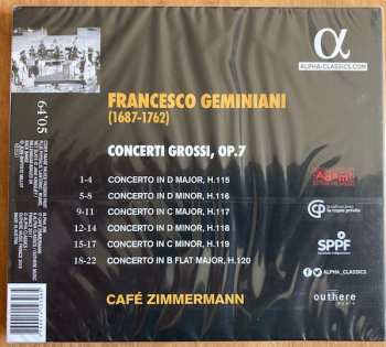 CD Francesco Geminiani: Concerti Grossi, Op.7