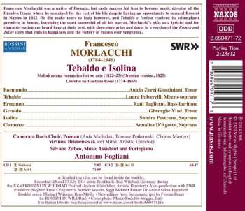 2CD Francesco Morlacchi: Tebaldo E Isolina
