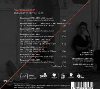 CD Arcangelo Corelli: Émigré to British Isles