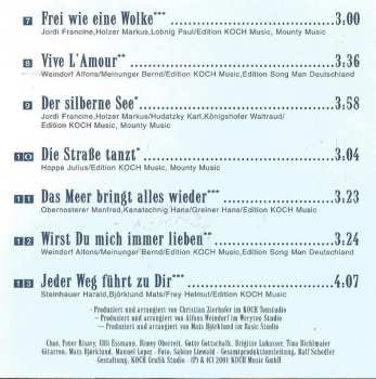CD Francine Jordi: Verliebt In Das Leben