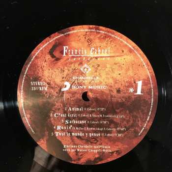 LP Francis Cabrel: Sarbacane