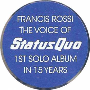 CD Francis Rossi: One Step At A Time
