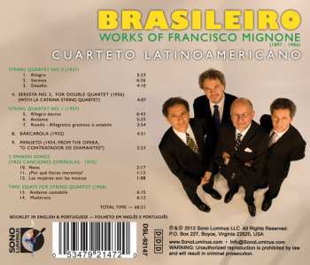 CD Francisco Mignone: Brasileiro (Works Of Francisco Mignone)