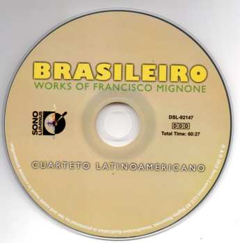 CD Francisco Mignone: Brasileiro (Works Of Francisco Mignone)