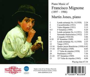 CD Francisco Mignone: Piano Music Of Francisco Mignone