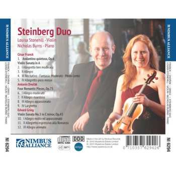CD Antonín Dvořák: Franck, Dvorak,Grieg 