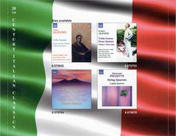 CD Franco Alfano: Complete String Quartets