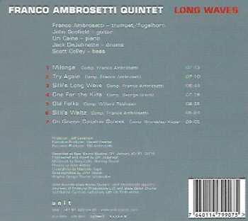 CD Franco Ambrosetti Quintet: Long Waves