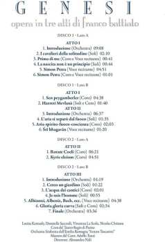 2LP Franco Battiato: Genesi CLR | LTD