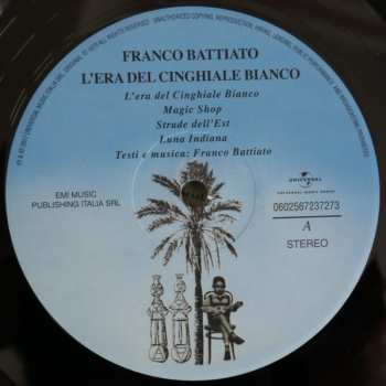 LP Franco Battiato: L'Era Del Cinghiale Bianco